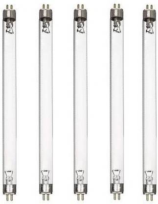 KRPLUS 11 Watts Uv Ultraviolet lamp for RO + UV Water Purifier 8 Inch Transparent (Pack Of 5) Solid Filter Cartridge