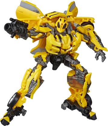 TRANSFORMERS Toys Studio Series 49 Deluxe Class : Movie 1 Bumblebee Action Figure, Kids Ages 8 and Up, 4.5-inch
