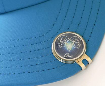 golfbasic Hat Clip Golf Ball Marker