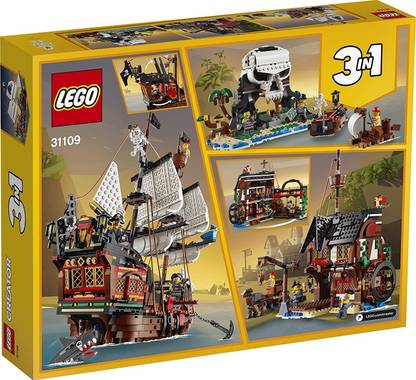 LEGO Creator 3 in 1 Pirate Ship Building Set