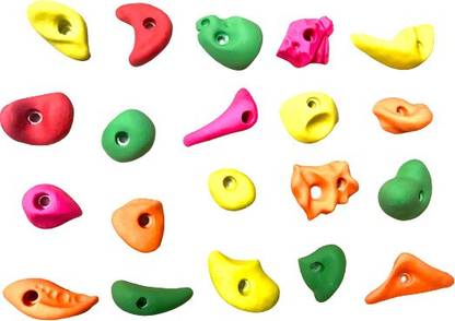 OneStep Adventure Rock Climbing Holds,(Pack of 20) Climbing Hold
