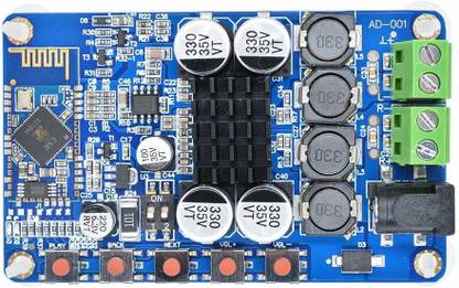 DHRUV-PRO TDA7492P 50W+50W CSR8635 2 x 50 Watt Dual Channel Amplifier Wireless Bluetooth 4.0 Audio Receiver Digital Amplifier Board Electronic Components Electronic Hobby Kit