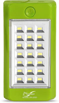 24 ENERGY 21 Hi-Bght LED Light With Lithium Battery Rechargeable 6 hrs Torch Emergency Light