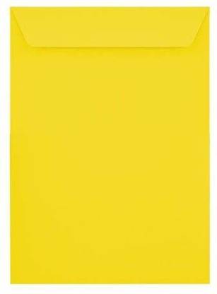 elegante Envelope Size A4 Yellow Letter Size Envelopes Ideal For Home Office Secure Mailing - (50Pcs) Envelopes