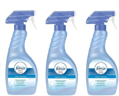 Febreze Fabric Freshener Classic 500ml Pack of 3 Fabric Deodorizer