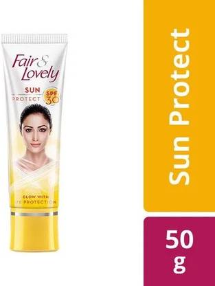 Fair & Lovely Sun Protect Multi Vitamin & SPF 30 Fairness Cream 50g Pack of 5