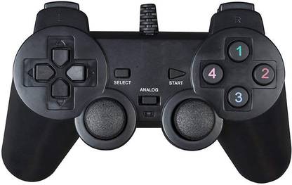A1 SQUARE USB GamePad for PC (Vibration Joy Pad) - USB Game Remote/Controller for Computer with Vibration Only for Laptop Or Desktop Joystick USB Gamepad