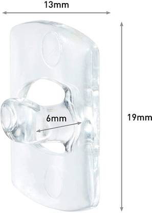 Command Decorating Clips, 40, Clear, Count Hook 40
