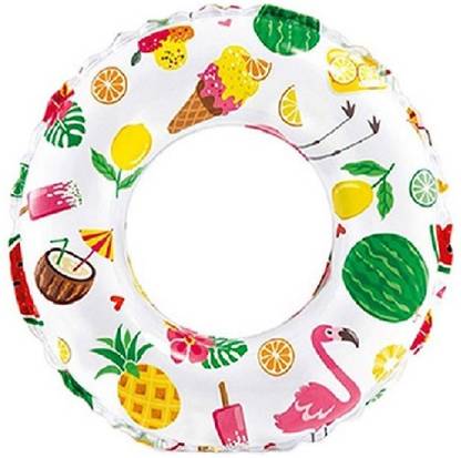 Mt hub Inflatable Swimming Safety Tube (Multicolor) (PACK OF 1) Swim Floatation Belt