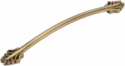 kazare Curved Brass Door Handle Standard Size (Brown) / Main Door Handle / Modern Door Handles (Made In India) Brass Door Handle Brass Door Handle