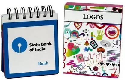 Quick Flash Card Logos to develop recognition skill, general knowledge, early reading, Helps in building focus, concentration, Vocabularyc is Colorful and attractive for child to learn - 50 Cards in as set (10 cm X 14 cm)