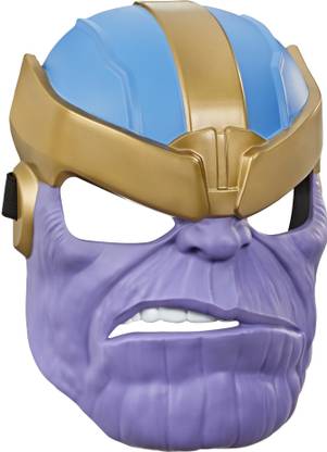 MARVEL Thanos Hero Mask Toys, Classic Design, Inspired By Avengers Endgame, For Kids Ages 5 and Up Party Mask