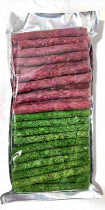 KANSAL ENTERPRISES munchy (combo of Red and green) 1kg Dog Chew