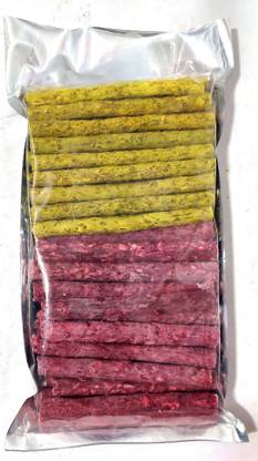 KANSAL ENTERPRISES munchy (combo of yellow and red) 1kg Dog Chew