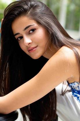 Actress Ananya Pandey Sticker Poster|Superstar Sticker Poster|Decorative Wall Sticker Poster|Poster For Living Area/Chamber/Galleria|Self Adhesive Wall Sticker Poster Paper Print