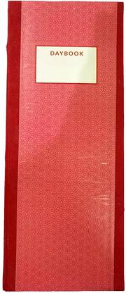 LRS Day Book Hard Bound - 34 x 14 cm - 100 Pages (100 Pages - Pack of 1) 1-Part Record Keeping Books