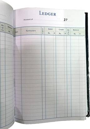LRS Ledger Small Size - Copy Size - 22x15 cm (300 Pages) 1-Part Record Keeping Books
