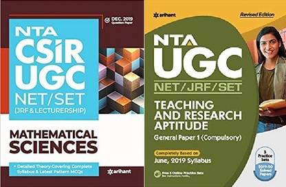 NTA CSIR UGC NET/SET ((JRF & LECTURERSHIP) Mathematical Sciences With Paper 1 2021
