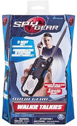 Spy Gear Ninja Gear Walkie Talkies 2-Way Communication