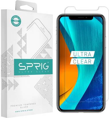 Sprig Edge To Edge Tempered Glass for Apple iPhone 11 Pro Max, iPhone 11 Pro Max, 11 Pro Max, XS Max