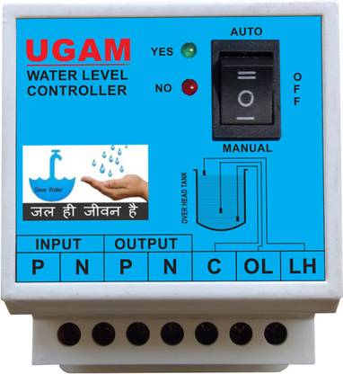 Ugam FULLY AUTOMATIC WATER LEVEL CONTROLLER WITH 3 SENSOR FOR UP TO 1 HP MOTOR FOR HOME AND ANY OTHER USE Wired Sensor Security System