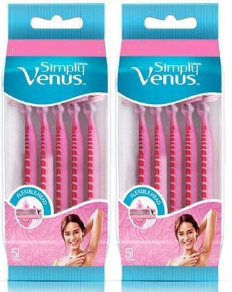Gillette Simply Venus Hair Removal Razor for Women, Women