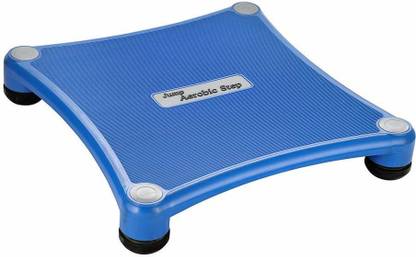 FITNESS WORLD Jump Aerobic Stepper & Exercise Step Platform Aerobic Stepper Bench Stepper