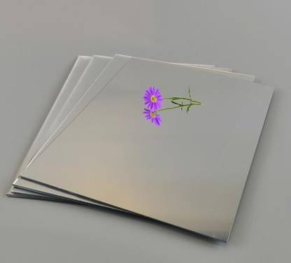 laxmi acrylic WX2 SILVER MIRROR ACRYLIC LASER (Size-18X24inch) 48 inch Acrylic Sheet