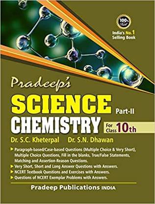 Pradeep's Science Chemistry For Class 10 - Examination 2021-2022