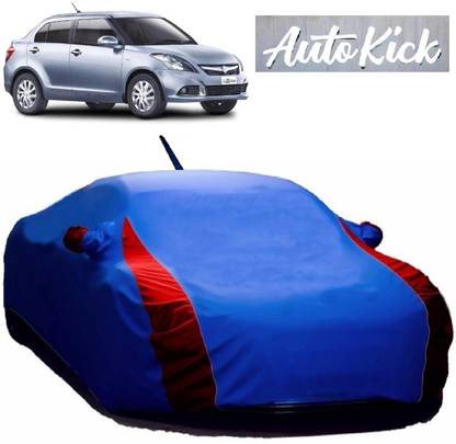 AutoKick Car Cover For Maruti Suzuki Swift Dzire (With Mirror Pockets)
