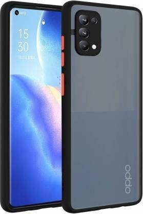 Creativo Back Cover for Oppo Reno 6 Pro 5G Full Camera Protection Smoke Matte Finish Cover,