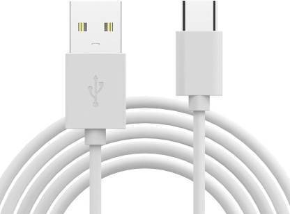 SMARTTEK USB Type C Cable 1 m Type-C USB Cable for Samsung Galaxy M30s / M 30 s USB Cable Original Like | Charger Cable | Rapid Quick Dash Fast Charging Cable | Data Sync Cable | Type C to USB-A Cable (3.1 Amp, 1 Meter/3.2 Feet, TC2, White)