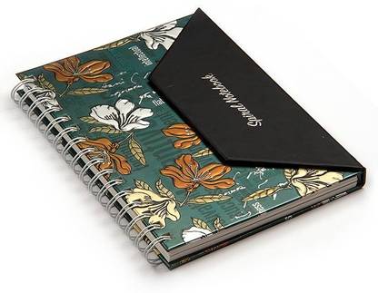 NIGHTINGALE Premium Lockable Spiral - A A5 Diary Ruled 240 Pages