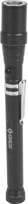 Groz LED/131 | Telescopic Magnetic Pick-Up Light/Extendable Torch 2 hrs Torch Emergency Light