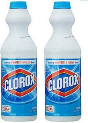 CLOROX Bleach Original 1Liter Pack of 2 Fabric Whitener
