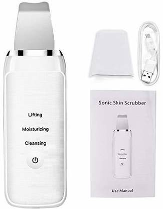 R A Products Professional Ultrasonic Ion Skin Peeling Blackhead Facial Massager Machine Cleaner Scrubber Professional Facial Steamer
