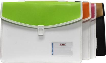 SAYA Flexi Document Bag With Handle & Lock FS