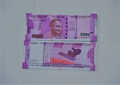 MPP Soft Dummy notes 2000 learn counting skill with 1 Bundle Dummy currency notes for kids toys | 100pc money toys for kids ( nakli notes ) learn counting skill Gag Toy