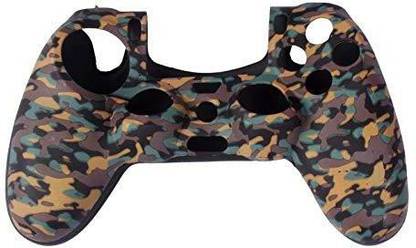 NEW WORLD Latest Exclusive ARMY Design PS4 Controller High Quality Protective Ps4 Silicone Cover Case Sleeve Anti Slip Cover  Gaming Accessory Kit