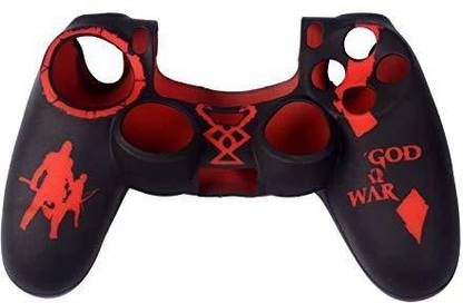 NEW WORLD GOD-OF-WAR Theme PS4 Controller High Quality Protective Silicone Cover Case Sleeve Anti Slip Cover Green  Gaming Accessory Kit