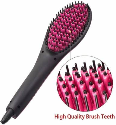 ABYE Hair Electric Comb Brush 3 in 1 Ceramic Fast Hair Straightener For Women's Hair Straightening Brush with LCD Screen, Temperature Control Display, Hair Straightener For Women