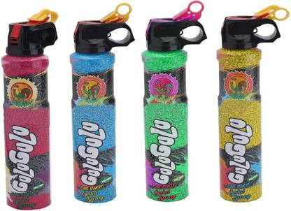 Hridaan Mini Colour Gulal Blaster for Holi Celebration Holi Natural Gulal Blaster Holi Color Powder Pack of 4
