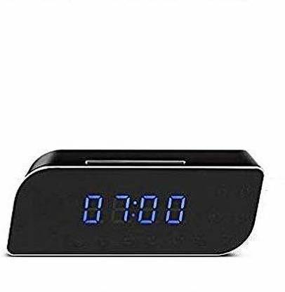 SIOVS Spy Wifi Camera In Table Clock Hidden, Mini Security Cam Wireless For Home, Office With 1080p Full HD Audio and Video Recording Night Vision, Motion Detection, Remote Live View Streaming Spy Camera