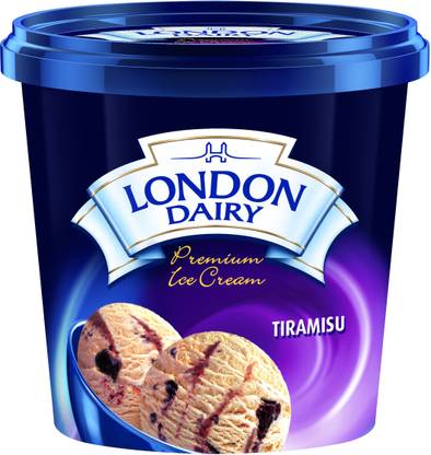 LONDON DAIRY Tiramisu Premium Ice Cream