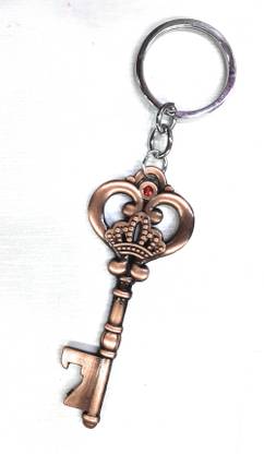 mik Vintage Key Shape Beer Bottle Opener Key Ring Key Chain Key Chain