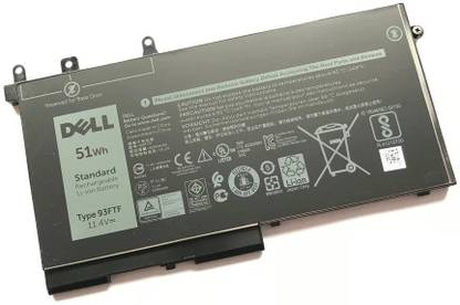 DELL 93FTF Precision 15 3520 3530 Latitude E5480 E5580 E5490 E5590 Latitude 5280 5480 3 Cell Laptop Battery