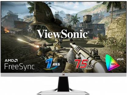 ViewSonic VX 68.58 cm (27 inch) Full HD LED Backlit IPS Panel Frameless, Dual HDMI, Stereo Speakers Monitor (VX2781-MH)