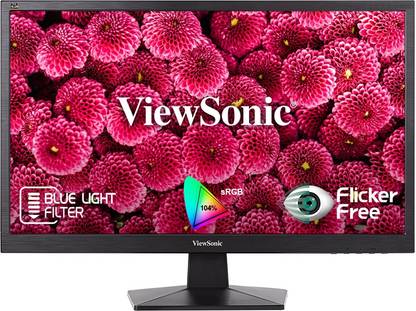 ViewSonic 60.96 cm (24 inch) Full HD LED Backlit TN Panel Monitor (VA2407H)