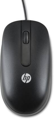 HP Essential USB with Scroller and 3 Buttons Wired Ambidextrous Optical Mouse