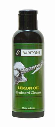 Baritone Lemon Polish for Guitar Fretboard - Natural Cleaner (50ml) Music Instrument Oil